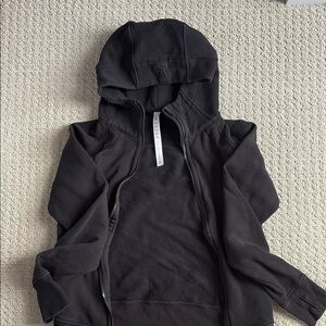 Lululemon Athletica Black Scuba Hoodie